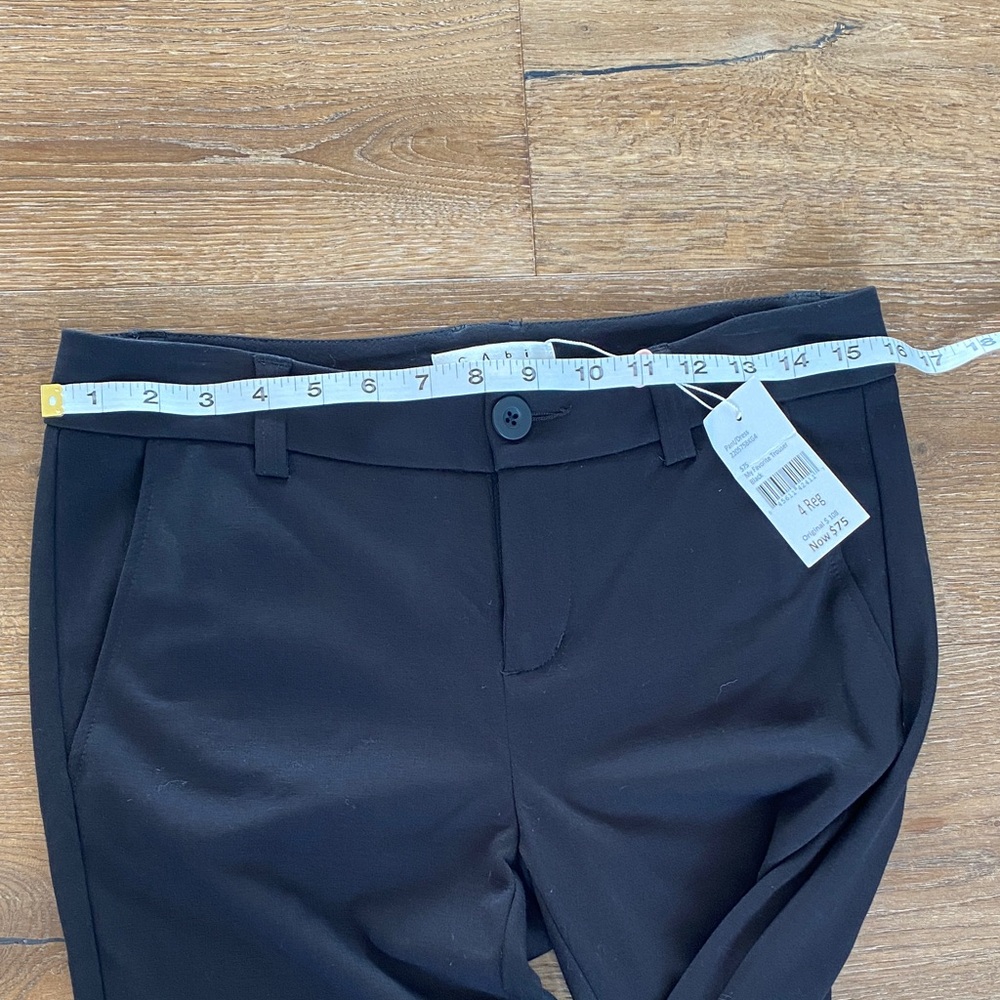 CAbi Black Flare Women's Dress Pants New With Tag - Picture 5 of 5